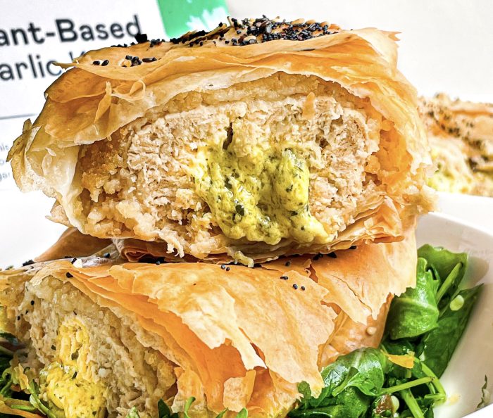 Plantein Pastry Filo Kiev Parcels